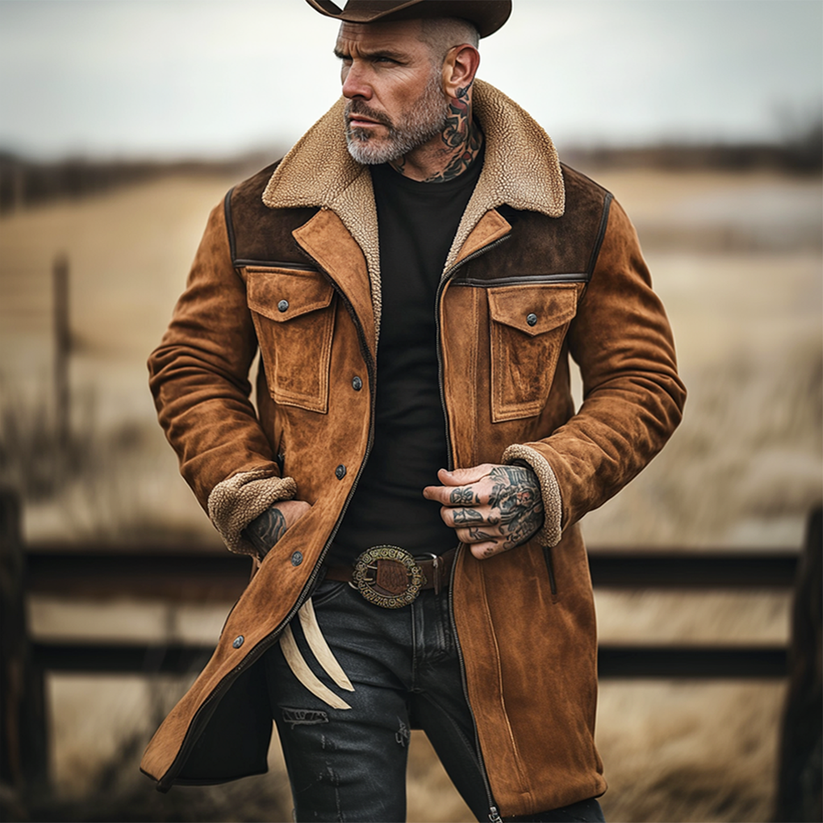 VESTIRI | Klassisk Lang Herrefrakke